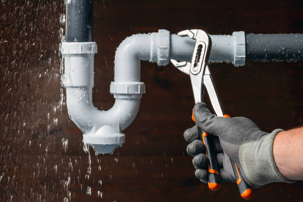 Professional Drain Cleaning technician working in Brownsville, OR